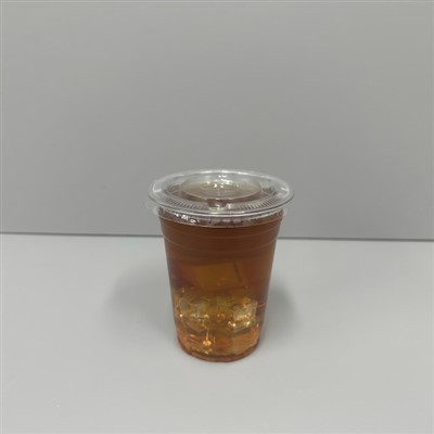 Tazzi tal-plastik ċari tal-PET 16oz